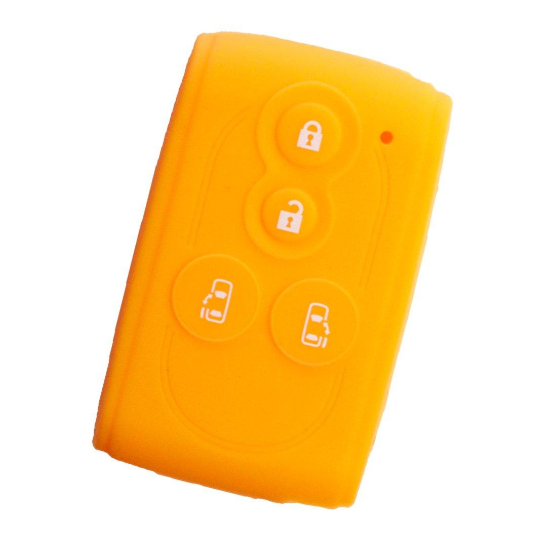 AWESOME Silicone Smart Key Case Daihatsu B Type Yellow ASLK-DB005 жёлтый