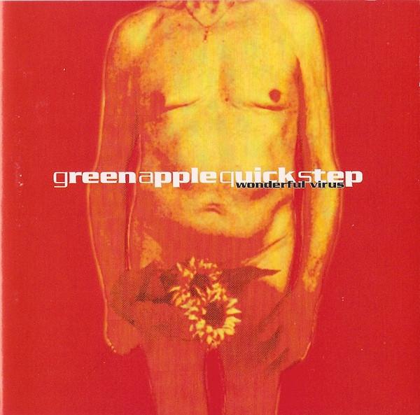 CD GREEN APPLE QUICK STEP - Wonderful Virus 9245162 Medicine Label, 1993 US Rock Used