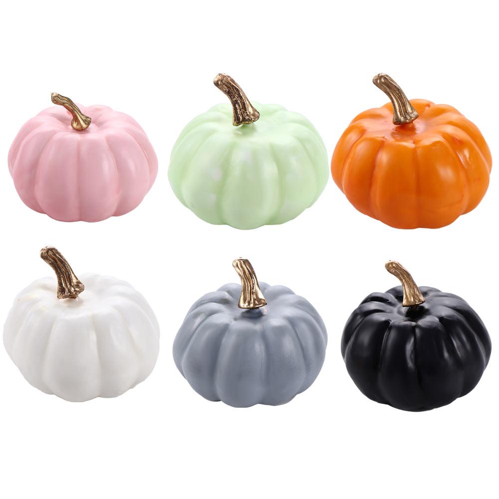 Party DIY Craft Fall Harvest Decor Simulation Pumpkin Model Halloween Decoration Artificial Pumpkin