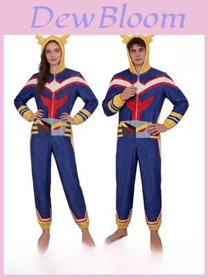My Hero Academia Cosplay Costume Onepiece Pajama Set For All Ages