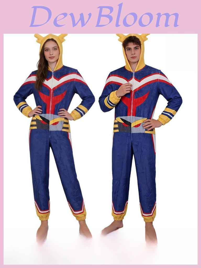 My Hero Academia Cosplay Costume Onepiece Pajama Set For All Ages