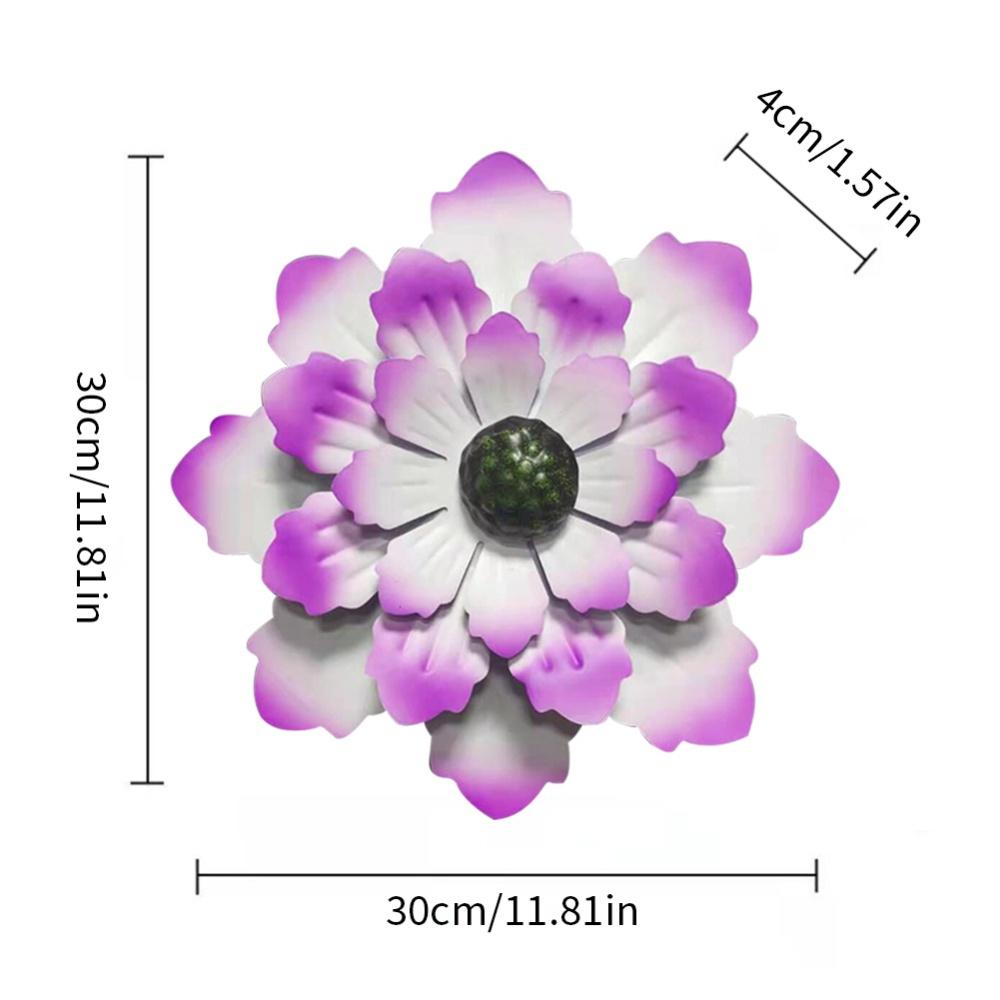 Artificial Flower Indoor Outdoor Bright Colors Wall Decoration Pendant