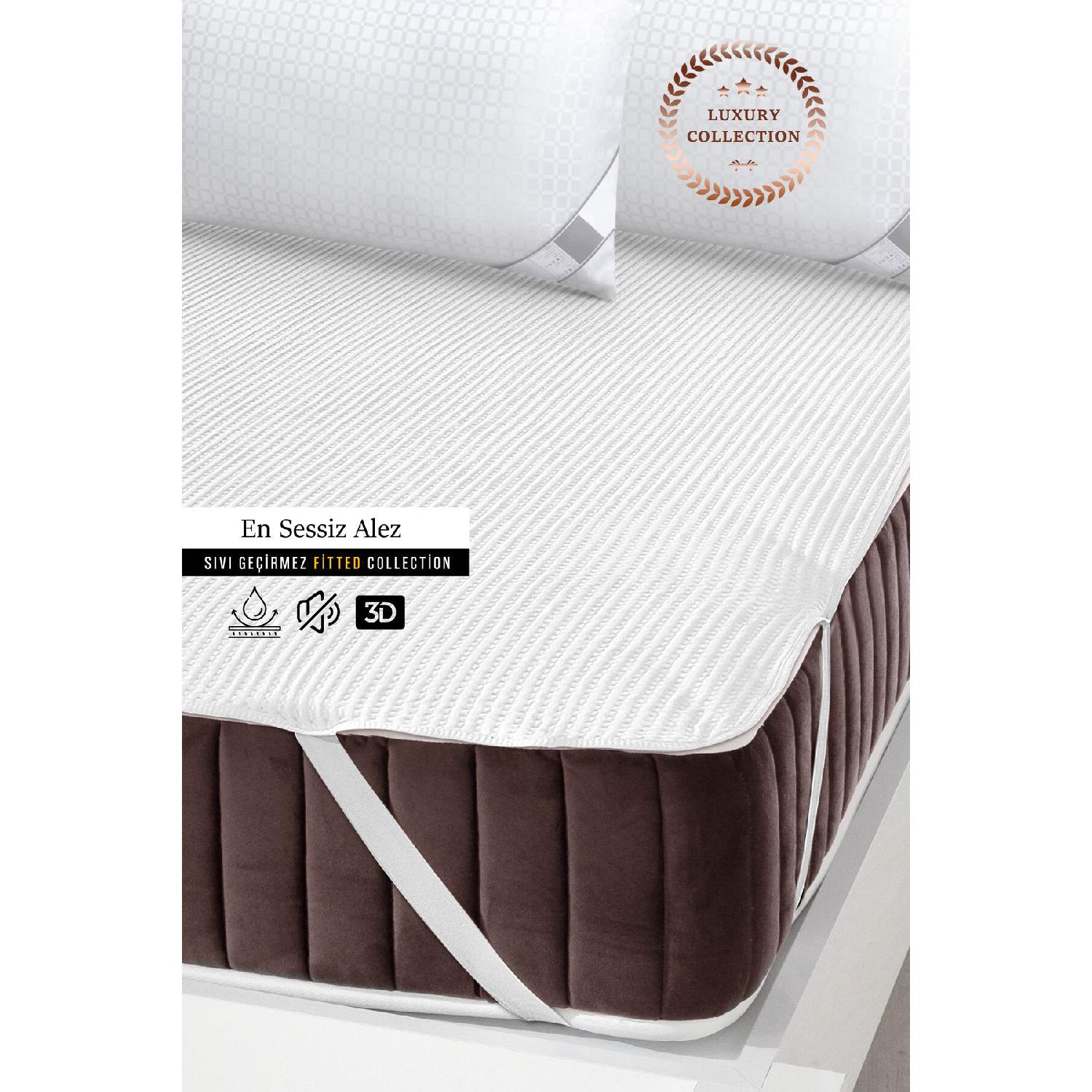 

Рідка водонепроникна еластична подушечка преміум-класу Baby Kids Protector Mattress 70 x 140 білий