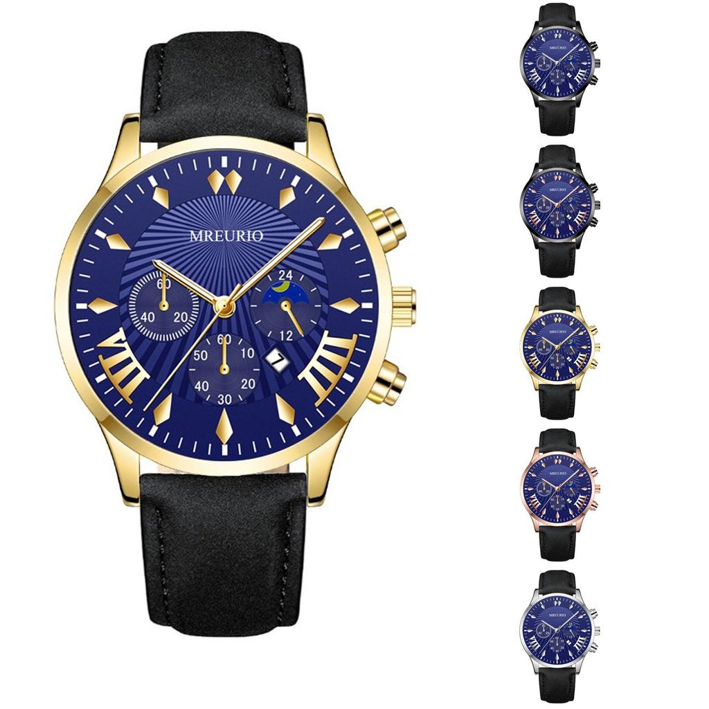 Men's Waterproof Luminous Running Alarm Clock Watch