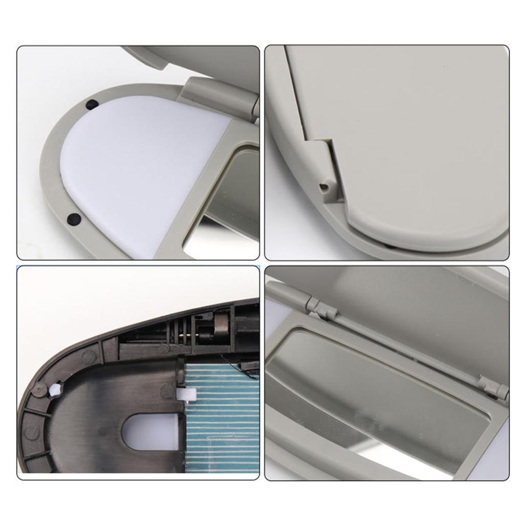 Auto Car Front Window Cover Shield-Shade Blind Sunvisor with Makeup Vanity Mirror Compatible-for R50 R56 R60 51167361833