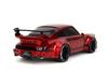 Kyosho Jada Toys PINK SLIP Series Scale Porsche RWB Red Metallic Finished Model JADA35726 1/18