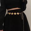 Bohemia Style Waist-Fitted Chain Hollow Out Design Dress Body Chain  Women's Fashion Accessories