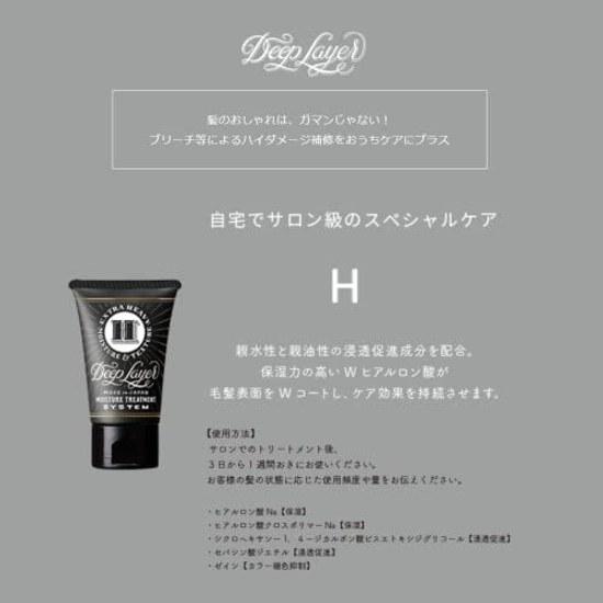 Deep Layer H 40g salon-exclusive rinse-out treatment home care intensive repair damage moisturizing hair