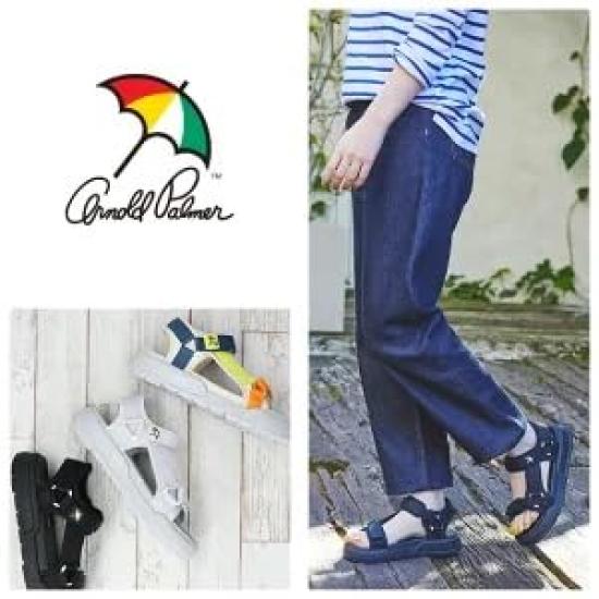 Outdoor Sandals Tape Sandals Gray Large [Arnold Palmer] Women's (006)