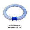 3pcs Reinforced Pool Cleaner Hose Abrasion Resistant Spirals Wound Pool Hose for Robotic Automatic Pool Vacuums