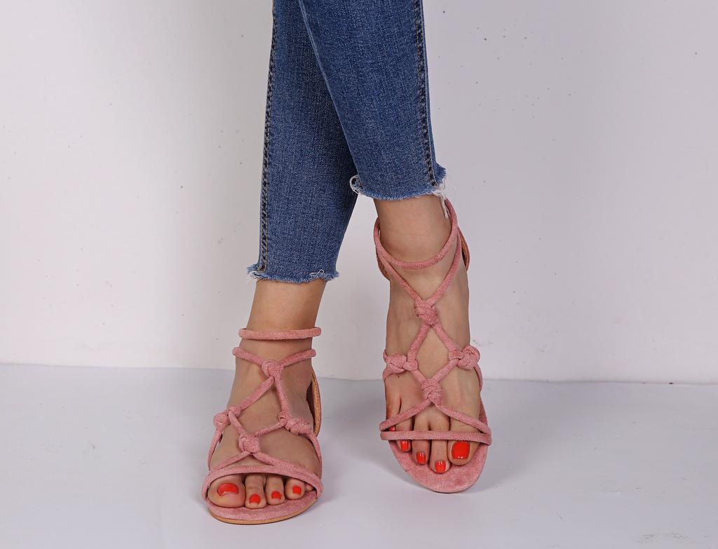 Luxurious Ladies Women Sandals Fashion Casual Shoes Slippers Flat Retro New Large Size