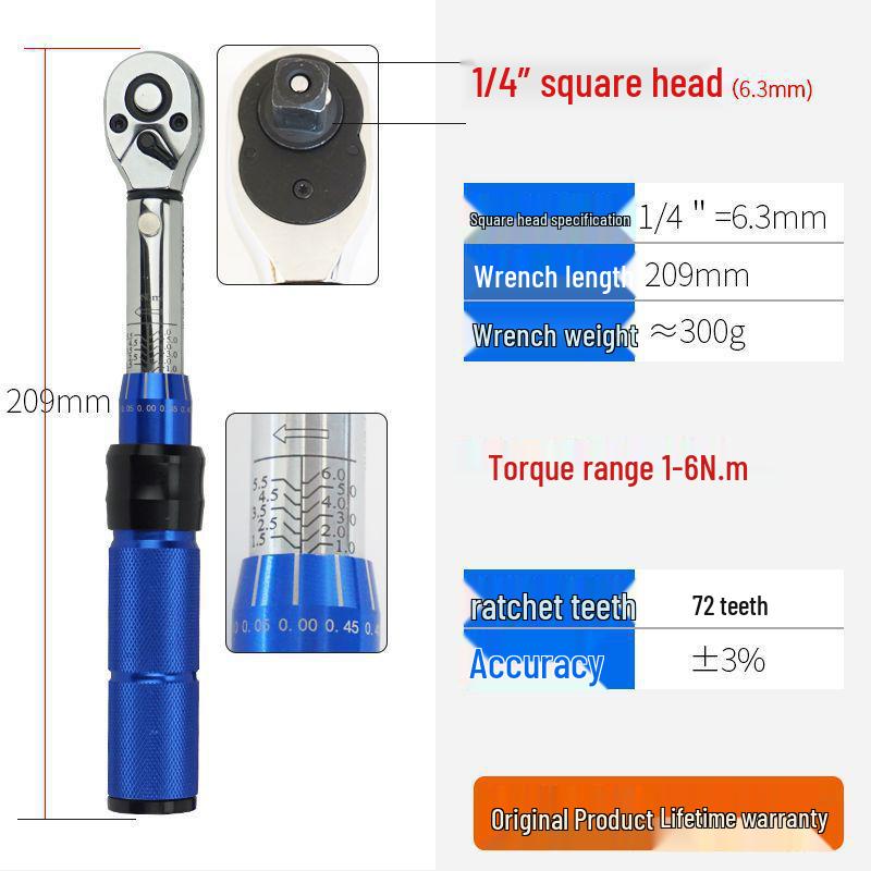 Высокоточный регулируемый набор динамометрических ключей для велосипедов и свечей зажигания