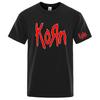 Korn Metal Rock Band Unisexs Regular Shortsleeved Shirts Are Suitable For Summer Roundneck Shirts T Shirt