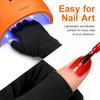 Anti‑UV Radiation Nail Art Gloves, UV Shield Hand Protector, Practical Tool for Gel UV LED Lamp Manicure Operation