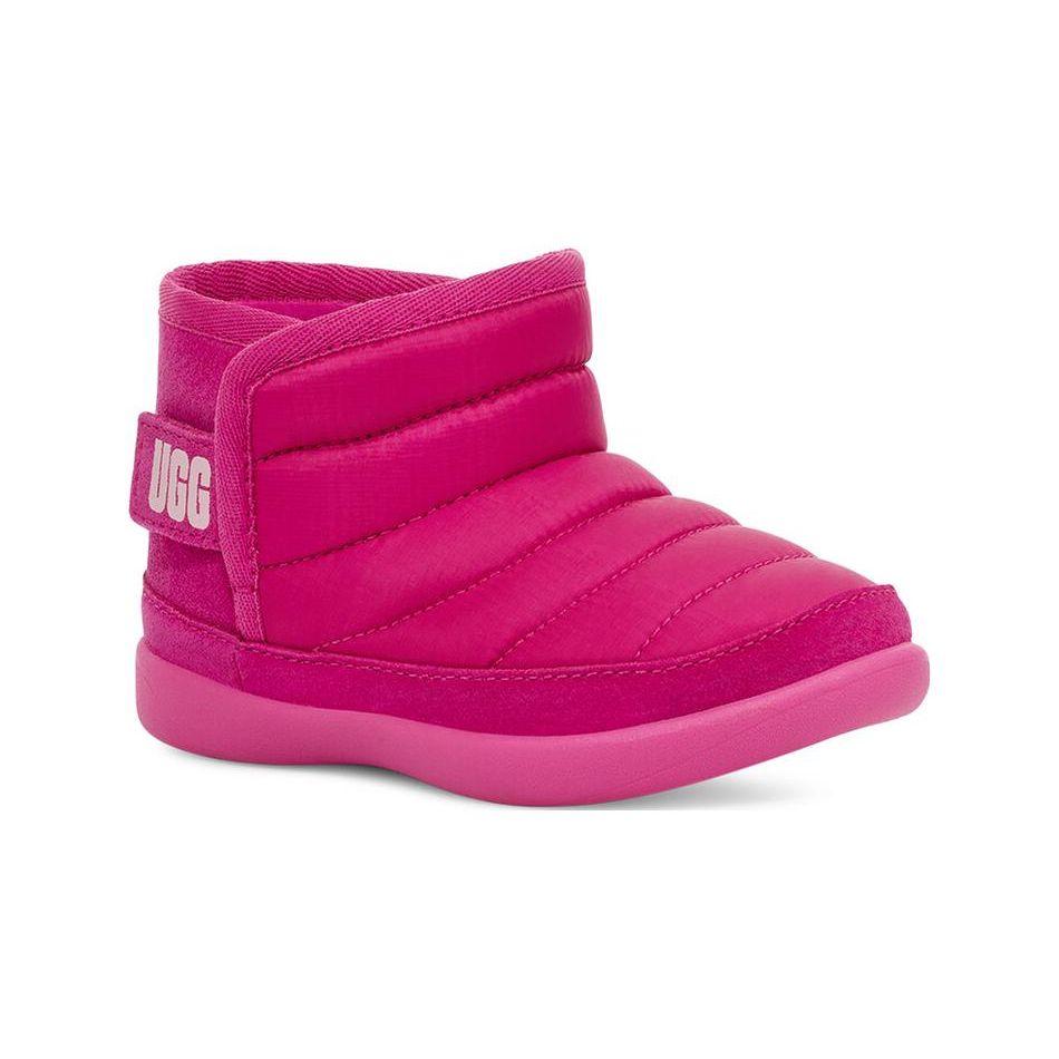 UGG Snow Boots Comfortable Simple Lightweight Warm Low Top Kids boots Red 1132230-RCR