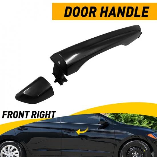 Front Rear Side LH RH Outside Door Handle For 2017- Hyundai Elantra Sedan