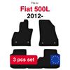 Basic Velour Floor Mats For Fiat Minivan (2012-)