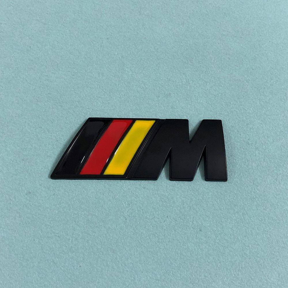 Metal Car Emblem Fender Side Rear Trunk Badge M Logo Stickers For BMW M M3 M5 M6 X3 E46 E90 F30 G20 E36 E34 G30 Auto Accessories sdzn32 pvcz2