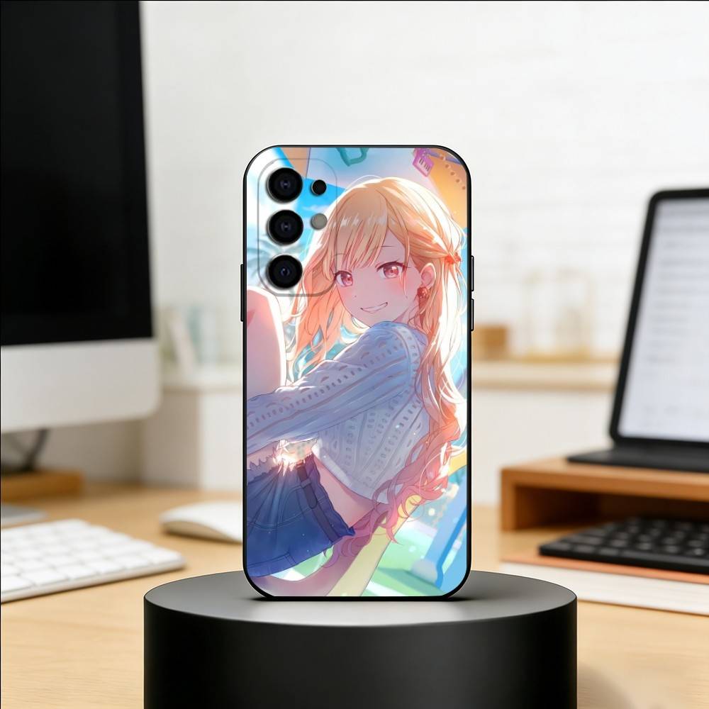 Tenma Saki  Game P-Project S-Sekai Phone Case For Samsung S25,S24,S21,S22,S23,S30,Ultra,S20,Plus,Fe,Lite,Note,10,Black Cover
