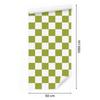 Checkerboard Wallpaper in Yellow, White, Cream and Beige for Living Room and Bedroom 50x1000