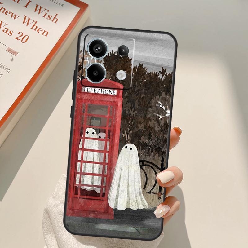 Ghosts Funny Funda For Xiaomi Redmi Note 13 14 9 10 12 11 15 Pro Plus Case For Redmi 15 C 12C 13C 14C 10C