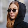 NeoRetro 2580 Two-Bridge Minimal Sunglasses C1 Black