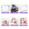 Memorial Frame with Display Holder Stand Sublimation Blank Photo Frames Unique Picture Frame for DIY Heat Transfer Print