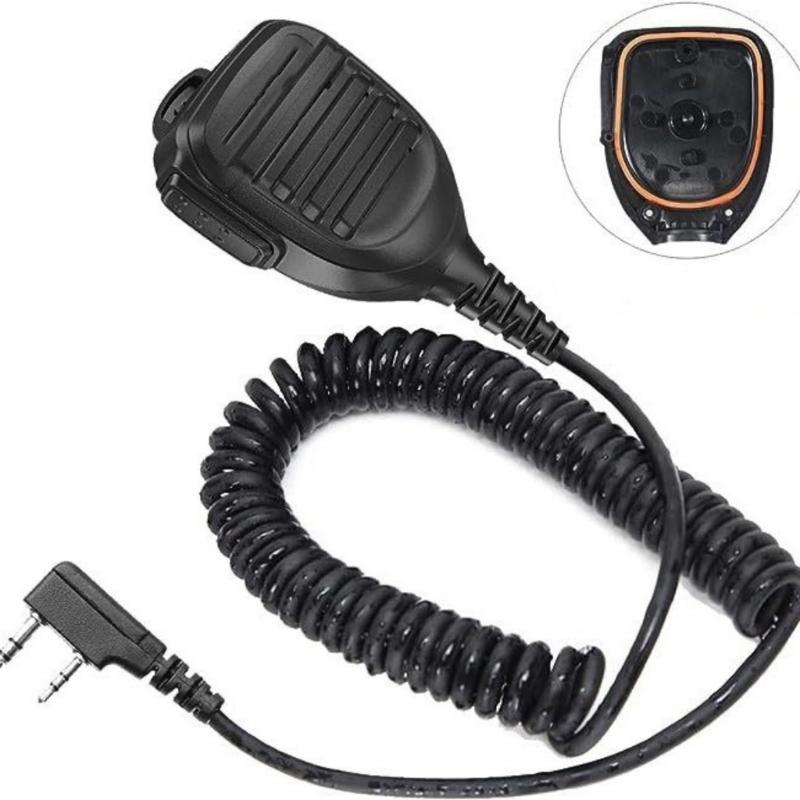 Replacement Microphone Speaker for BF-888S BF-F8HP Talkies Two Way Radio Speaker Mic Radio Accessories