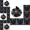 Vintage Vinyl Record Wall Clock With Led Light Backlight Handmade 3d Hollow Geometric Design