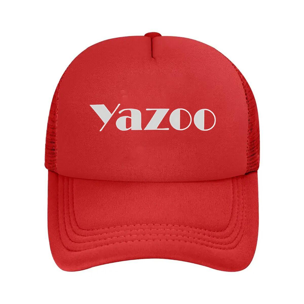Yazoo Brand Mark Fashion Mesh Baseball Cap Breathable Casual Hats Outdoor For Unisexs And Womens One Size