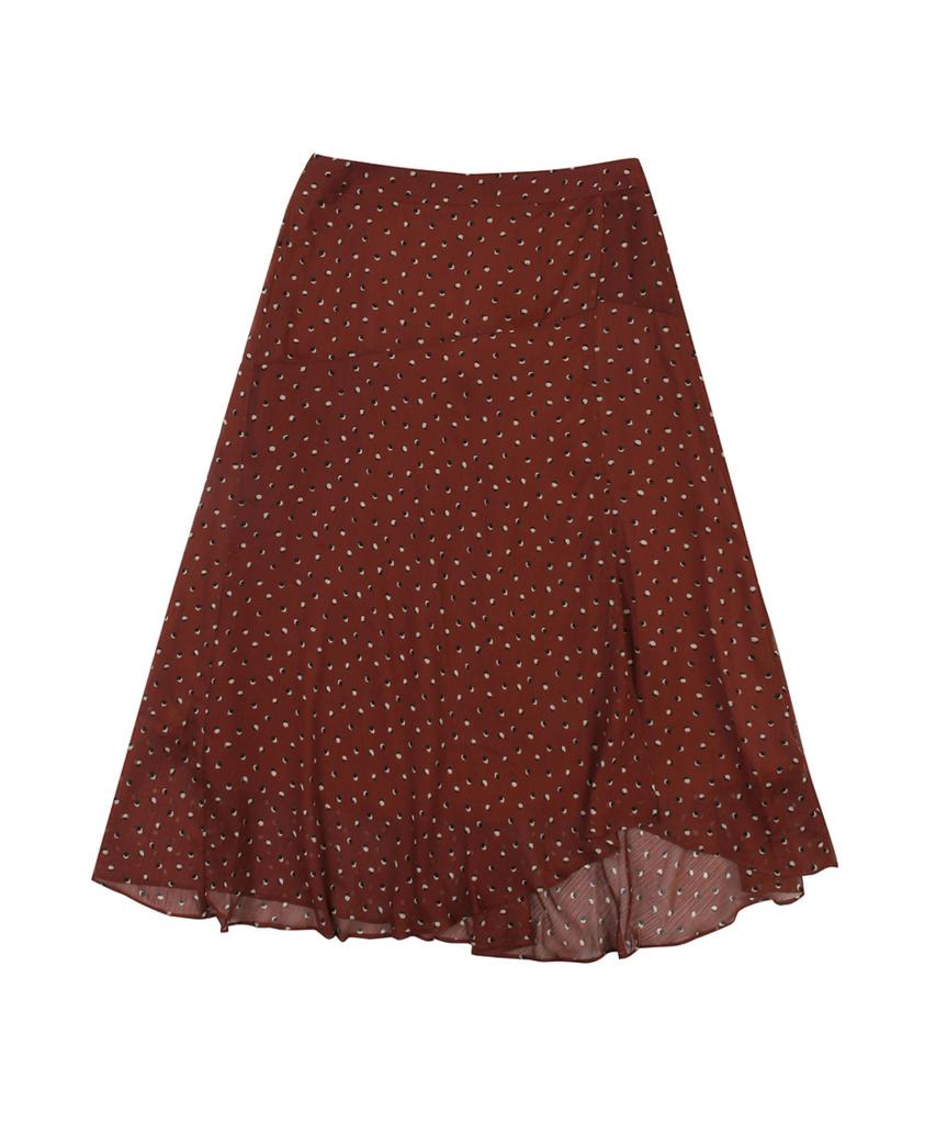 MESENSE Dot Asymmetrical Skirt _Mb18Skm202Z