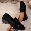 Fashion Women's Low Top Shoes 2025 Spring and Autumn New Casual Comfort Loafers High Quality Solid Flat Shoes