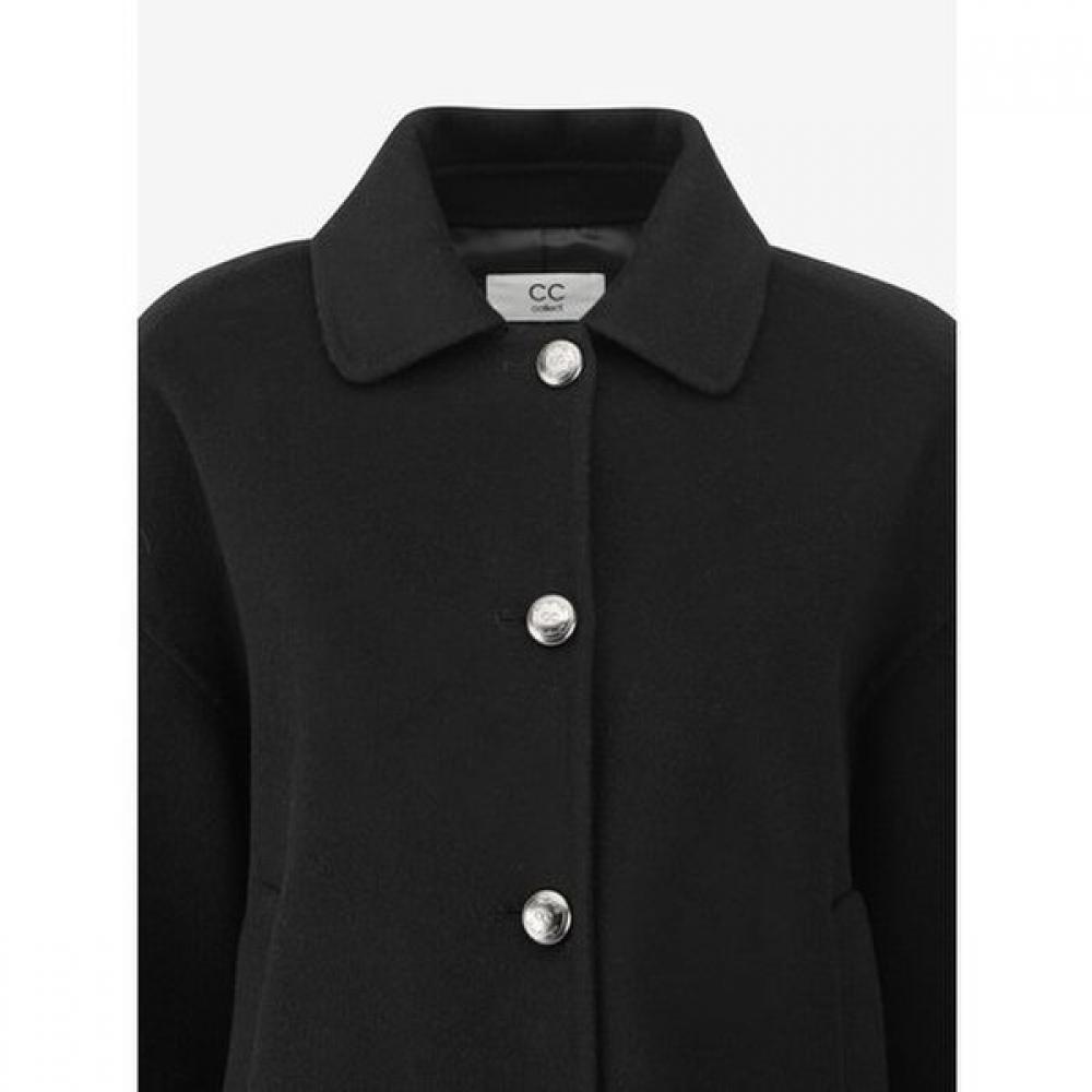 Cc Collect Basic Collar Handmade Short Coat C261msg502