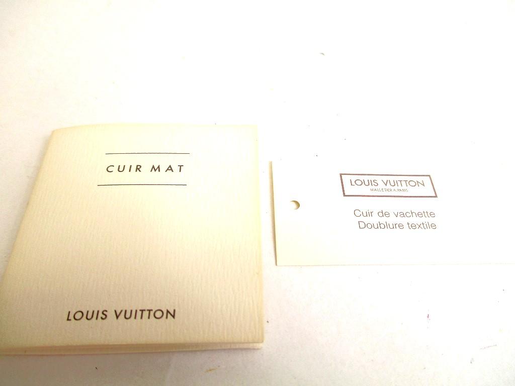 Äkta LOUIS VUITTON Monogram Svart Läder Toteväska Handväska Stockton #9369 Säljaren renoverad