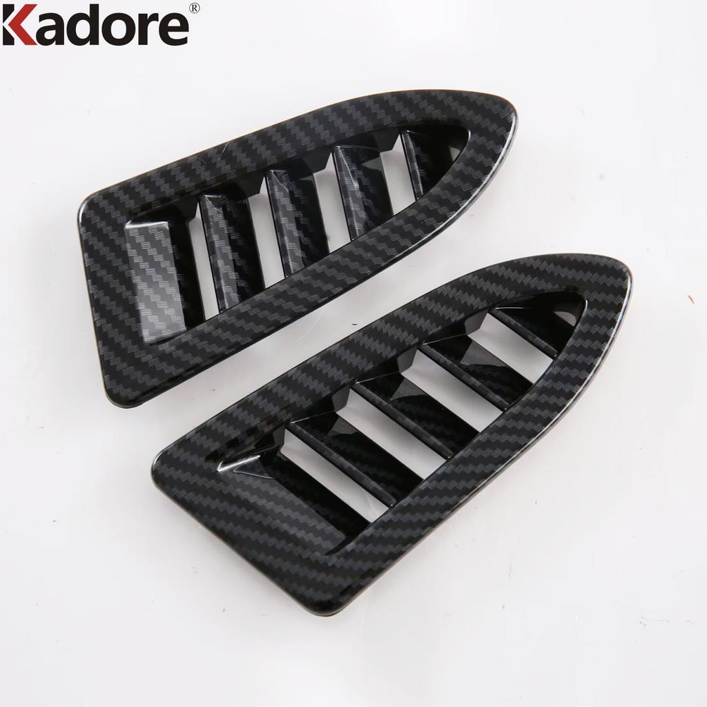 For Subaru Forester 2025 2026 Carbon Fiber Car Front Upper Air Condition Vent Outlet Cover Molding Trim Inteiror Accessories
