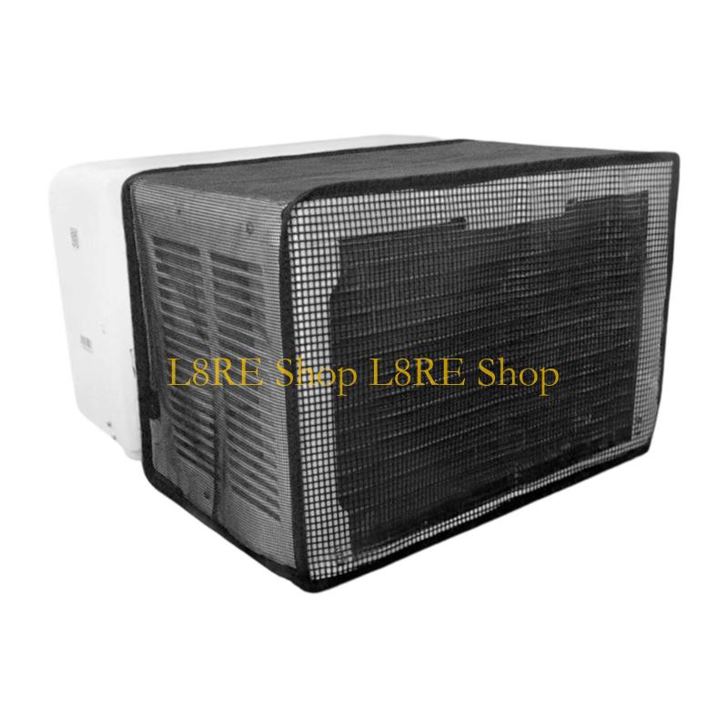 L8RE Breathable Mesh Air Conditioning Cover Full Enclosure Dustproof PVC Texture