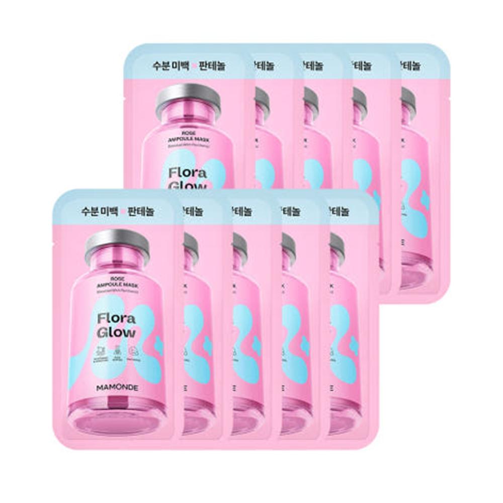 

Mamonde Flora Glow Rose Ampoule Mask 23ml x 10 Sheets
