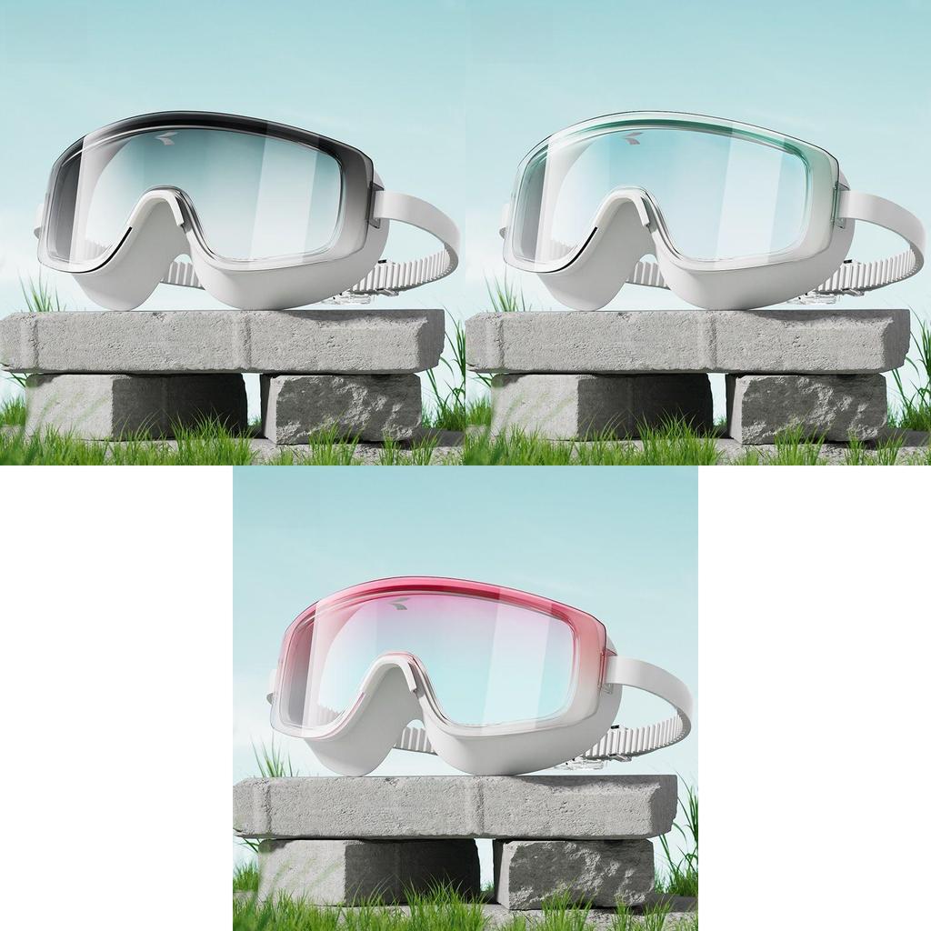 Waterproof Antifog Swimming Goggles With Uv Protection For Adults