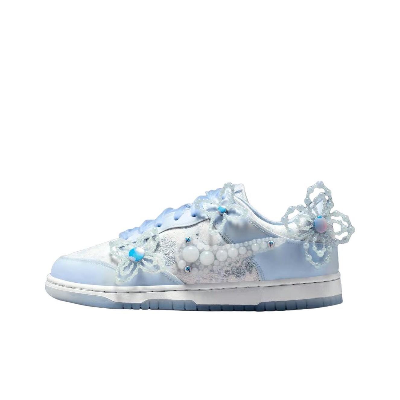 

Susan Fang x Nike Dunk Low Artist Collection Women Sneakers Blue Summit-White Wolf-Grey HV8575-100 38.5
