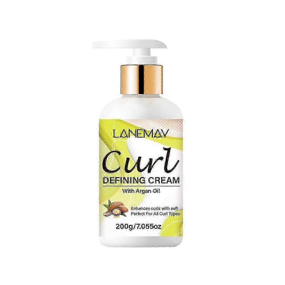 Curl Cream for Curly Hair Curl Defining Cream for Wavy Hair, Moisturize Curly Defining Anti-Frizz Hair Smoothing Cream To Define All Natural Curl Type