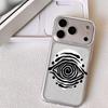 Open Your Eyes Phone Case For iPhone 17 16 15 14 13 12 Pro Max Plus With Magnetic Crystal Clear Case Wireless Charge