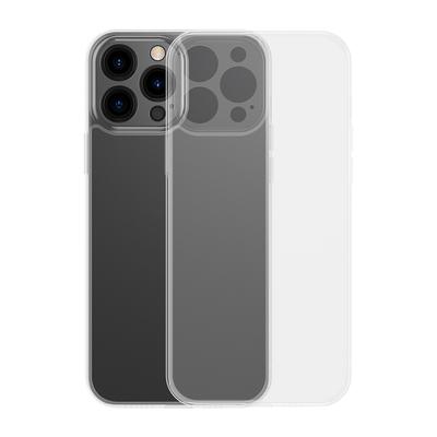 Case Cover for iPhone 13 Pro Max Rigid Case with Gel Frame Transparent
