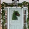 Horsehead Wreath Realistic Holiday Garland Handmade Christmas Horsehead Wreath For Porch Bedroom Dining Kitchen Living Room