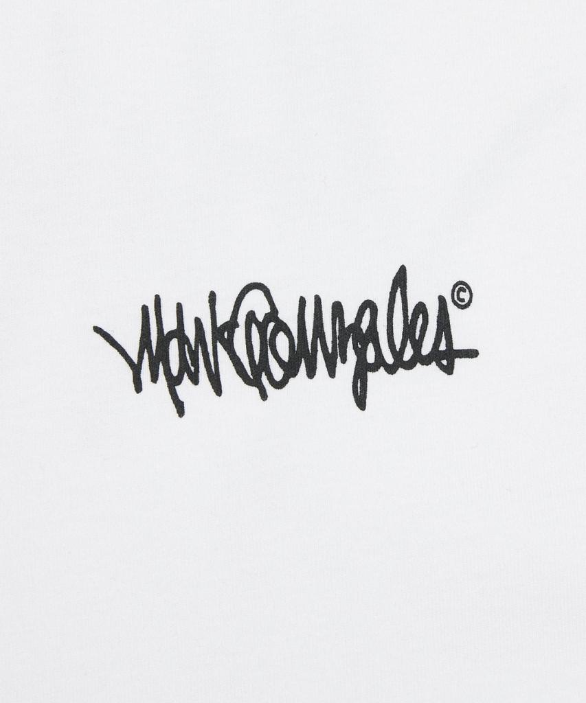 Mark Gonzales Next Sign Logo Short Sleeve T-Shirt - White