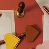 10 Pcs Bible Bookmarks Page Marker PU Leather Bookmarks Heart Shaped Page Marker Simple Book Markers Reading Supplies