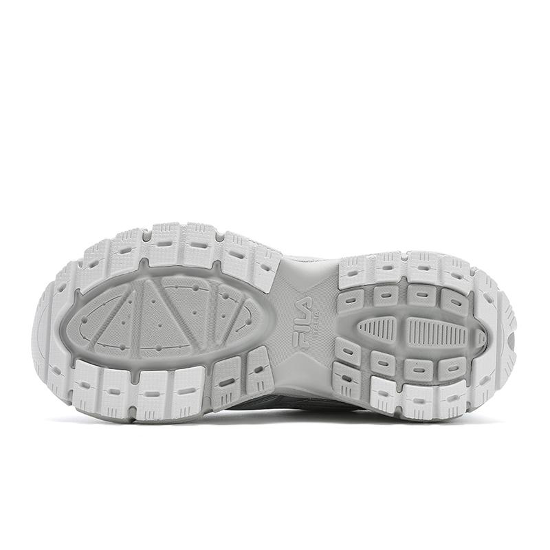 Fila Blade Silver Tooth Shoes Fashion Versatile Comfortable Trendy Casual Low Top Running Shoes Women sneaker Antarctic-Gray F12W512101FAS