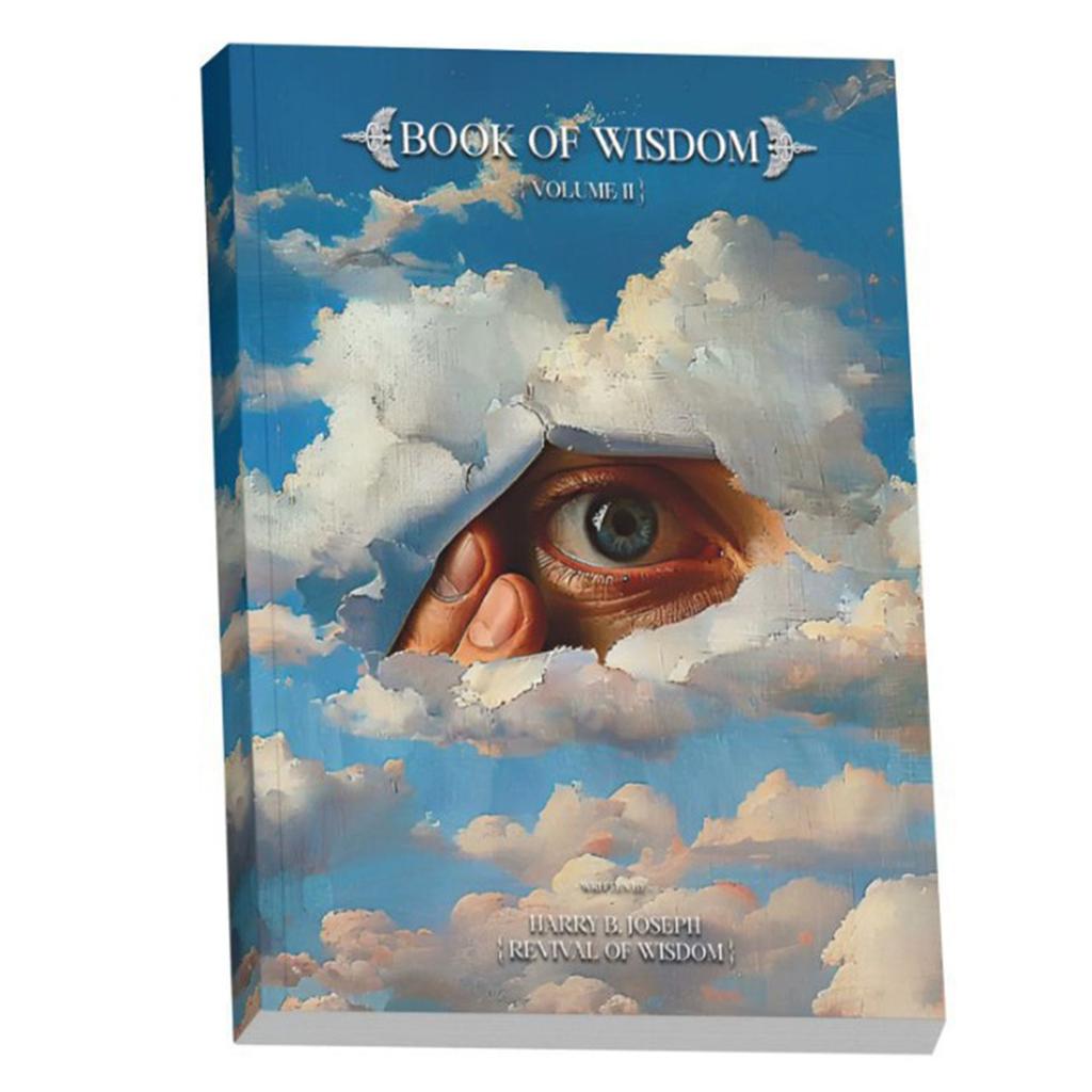 Book Of Wisdom With Colorful Pages Philosophical Life Guidance Notebook For Self Reflection And Meditation