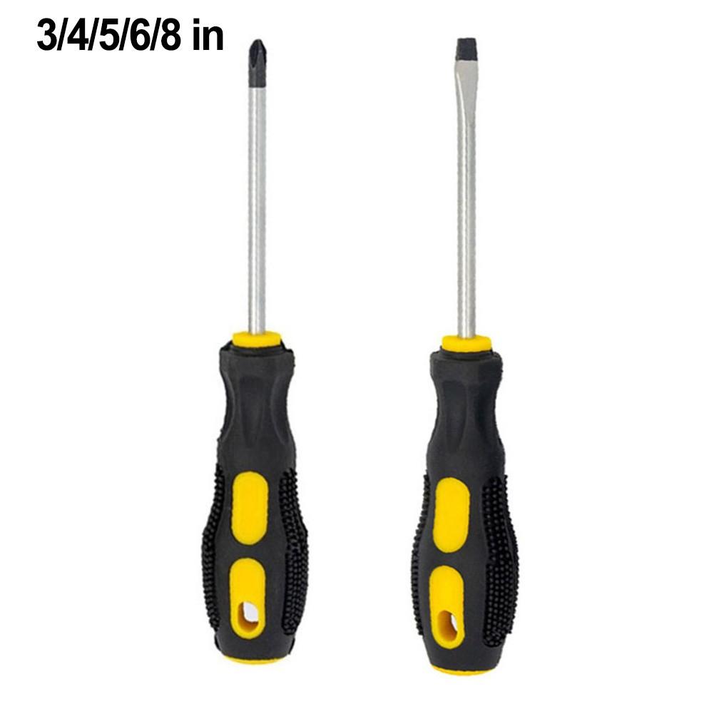 

Reliable Magnetic Screwdriver Set with 50# Steel Construction 4-inch cross