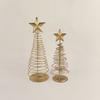 Christmas Mini Christmas Tree Minimalist Style Sculpture Nordic Style Top Star Design Gift Ornaments Xmas Atmosphere 16/19.5/20cm