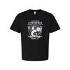 Fischer Grafik Unisex T-Shirt Mit Humorvollem Fisch Design